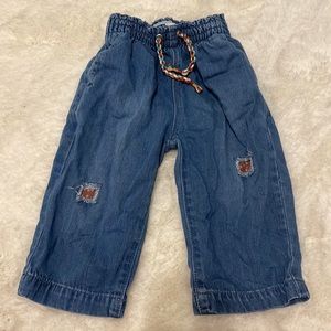 Zara girls baggy jeans
